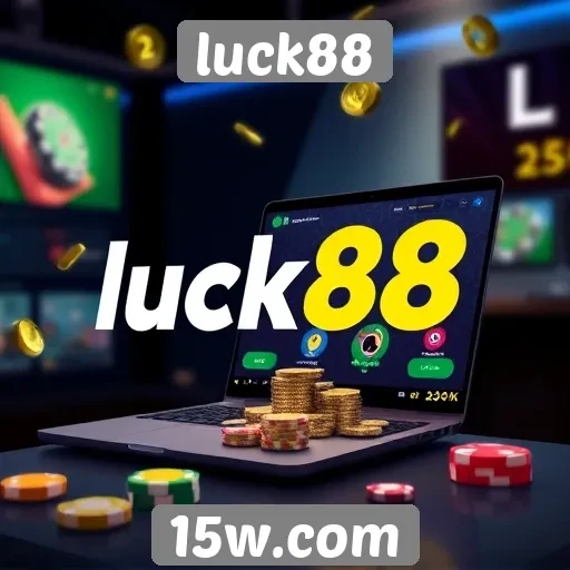 Estratégias de marketing digital do site luck88