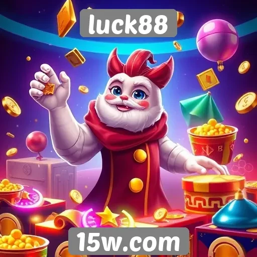 Variedade de jogos disponíveis no luck88